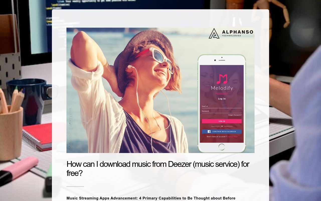 How can I download music from Deezer (music service) for free?